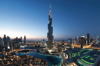 Dubai bei Nacht