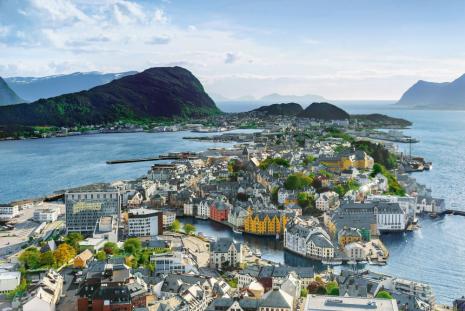 Destinationsbild Mein Schiff Alesund