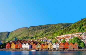 Destinationsbild Mein Schiff Nordland Bergen