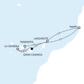 Kanaren mit Lanzarote