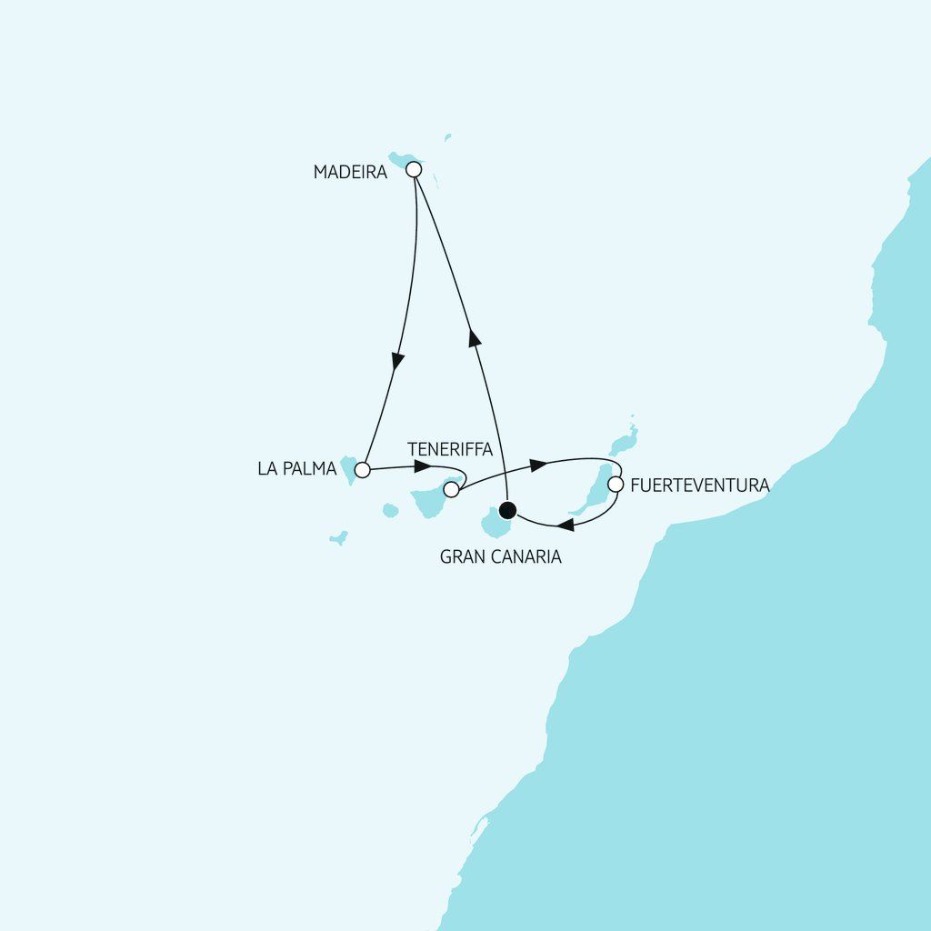 Kanaren Mit Madeira Mit Mein Schiff