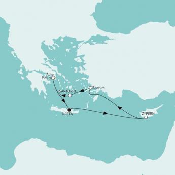 östliches Mittelmeer Mit Athen Mit Mein Schiff 4
