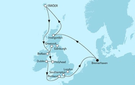 Mein Schiff Sonderpreis 14 Nächte Großbritannien Mit Irland
