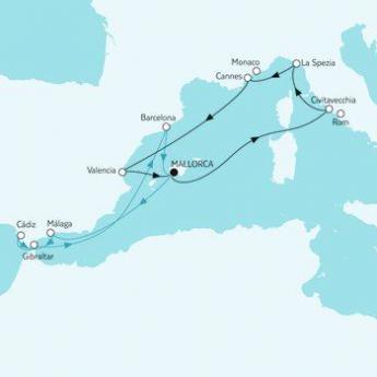 Mein Schiff Kreuzfahrt Mittelmeer Mit Andalusien Valencia