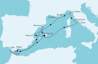 Mittelmeer mit Andalusien & Valencia I