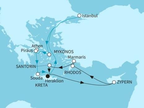 griechische Inseln und istanbul intensiv MS5