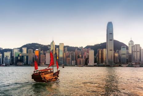 Destinationsmotiv Hongkong